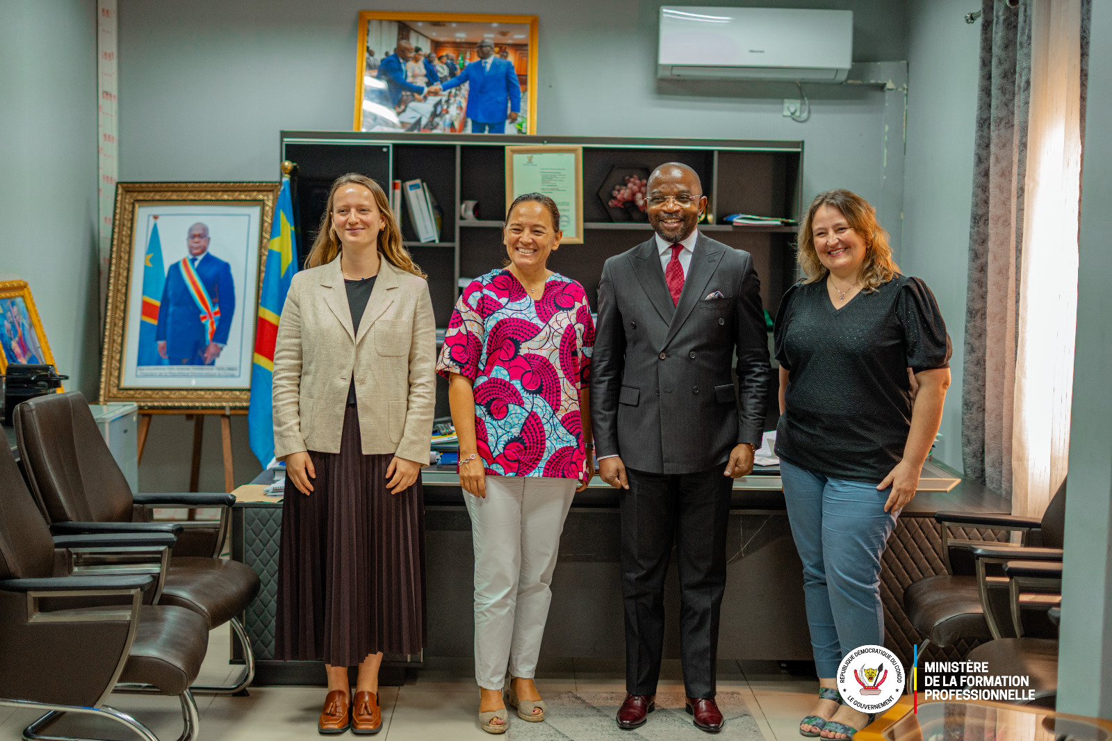 Coopération Belgique RDC formation professionnelle