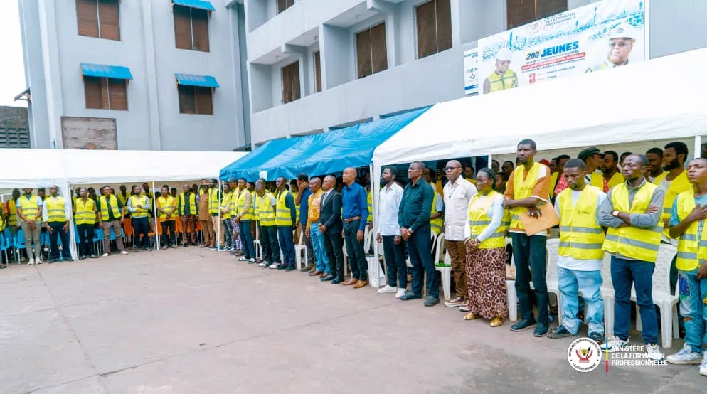 Projet Extension de la Ville de Kinshasa : Me Marc EKILA concrétise la vision du Chef de l'État avec 200 jeunes professionnels du BTP mis à disposition de Kinshasa Kia Mona