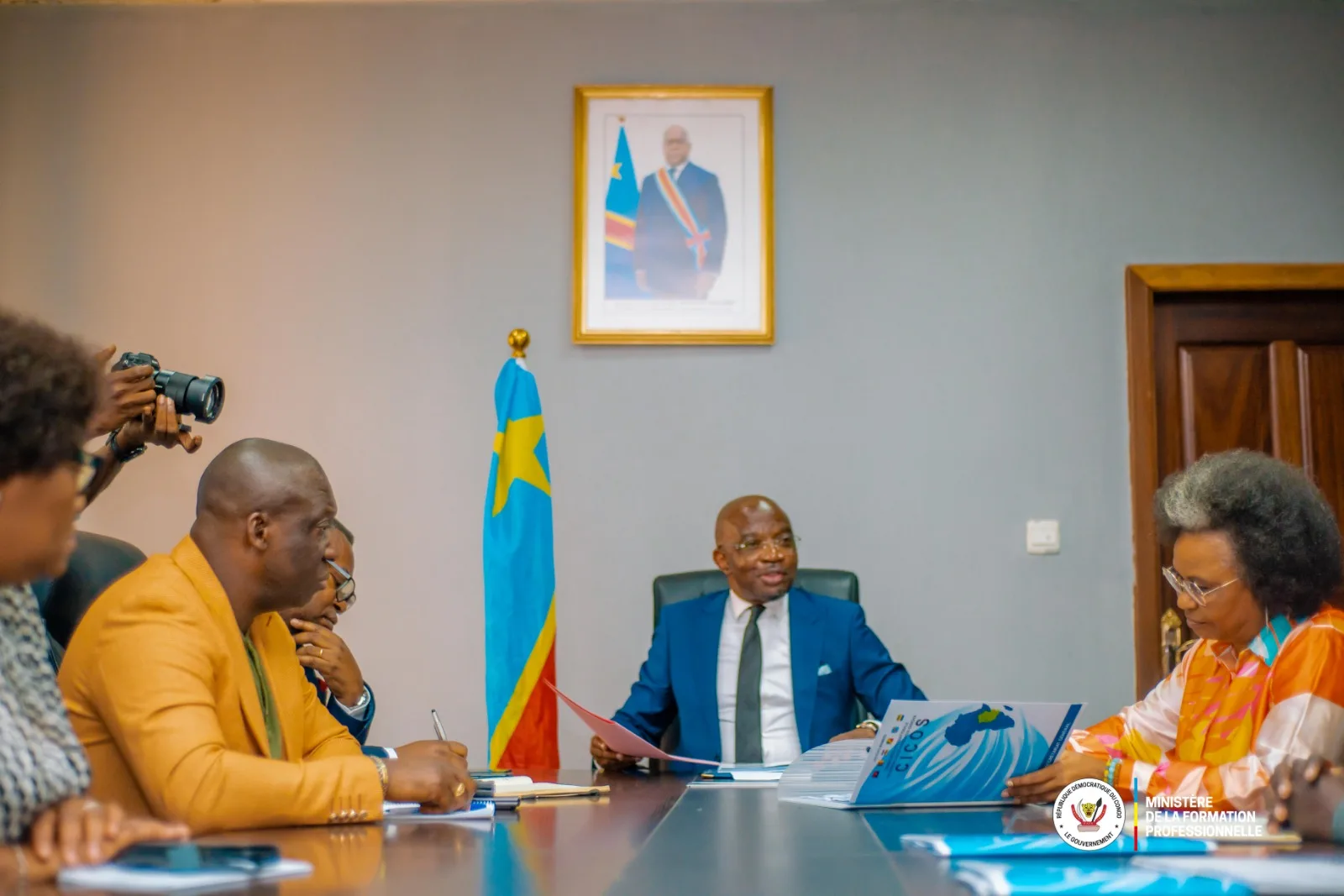 Formation Professionnelle : Marc EKILA milite pour l'ouverture des métiers de la navigation fluviale aux jeunes Congolais