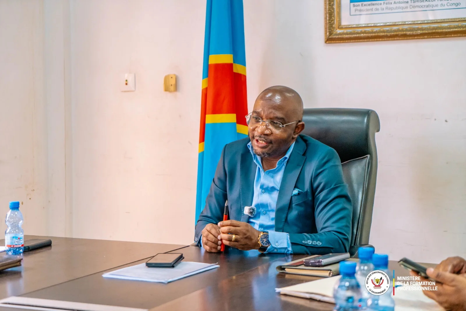 Le Ministre d'Etat Marc EKILA LIKOMBO rappelle les promoteurs du secteur public à leurs responsabilités