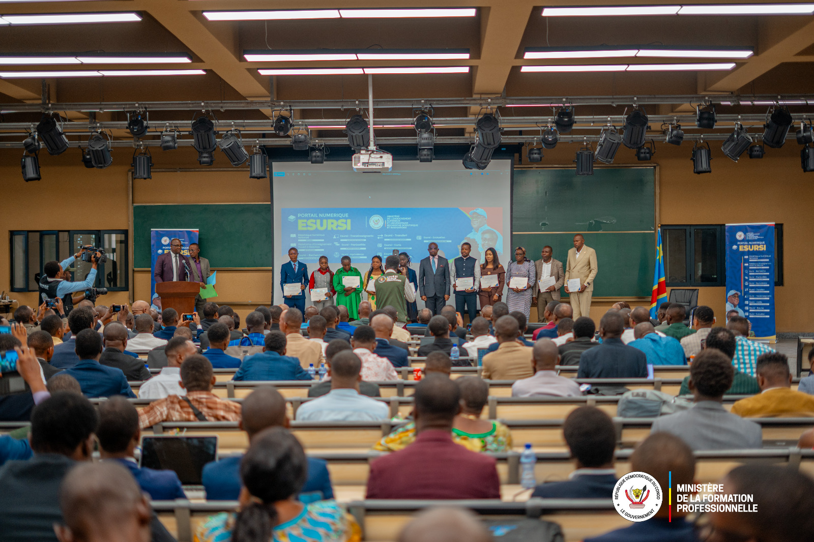 Formation professionnelle : clôture de la formation sur le portail numérique de l’ESURSI