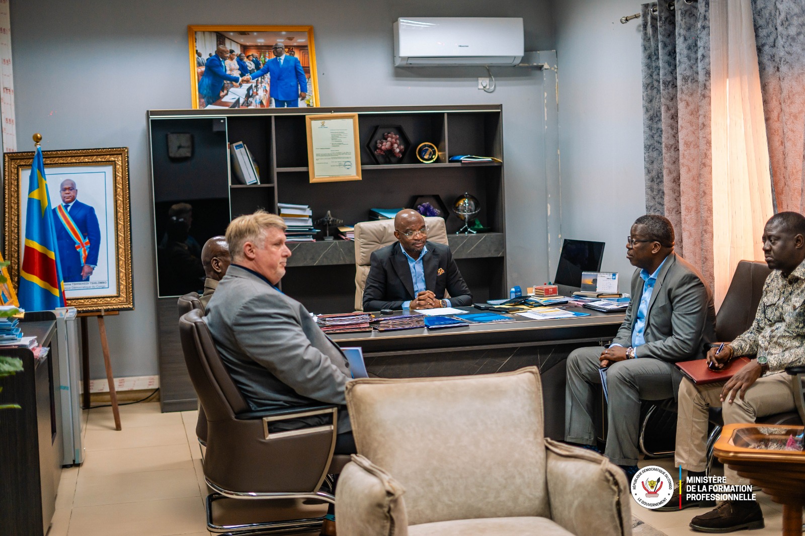 Formation Professionnelle : la RDC et Win Win International en voie de finaliser le partenariat pour la construction en RDC d'un centre de référence multidisciplinaire